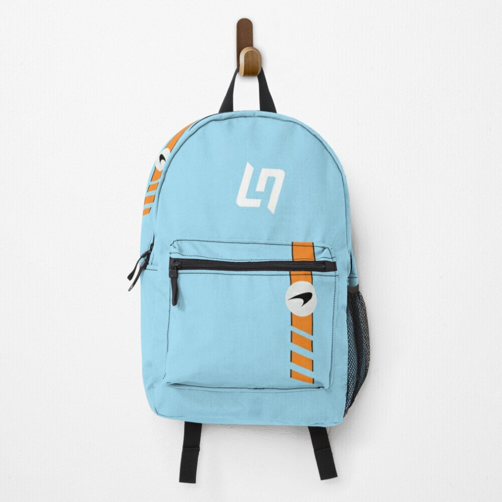 Famgem Backpack Mclaren F1 Lando School Bag Travel 15"