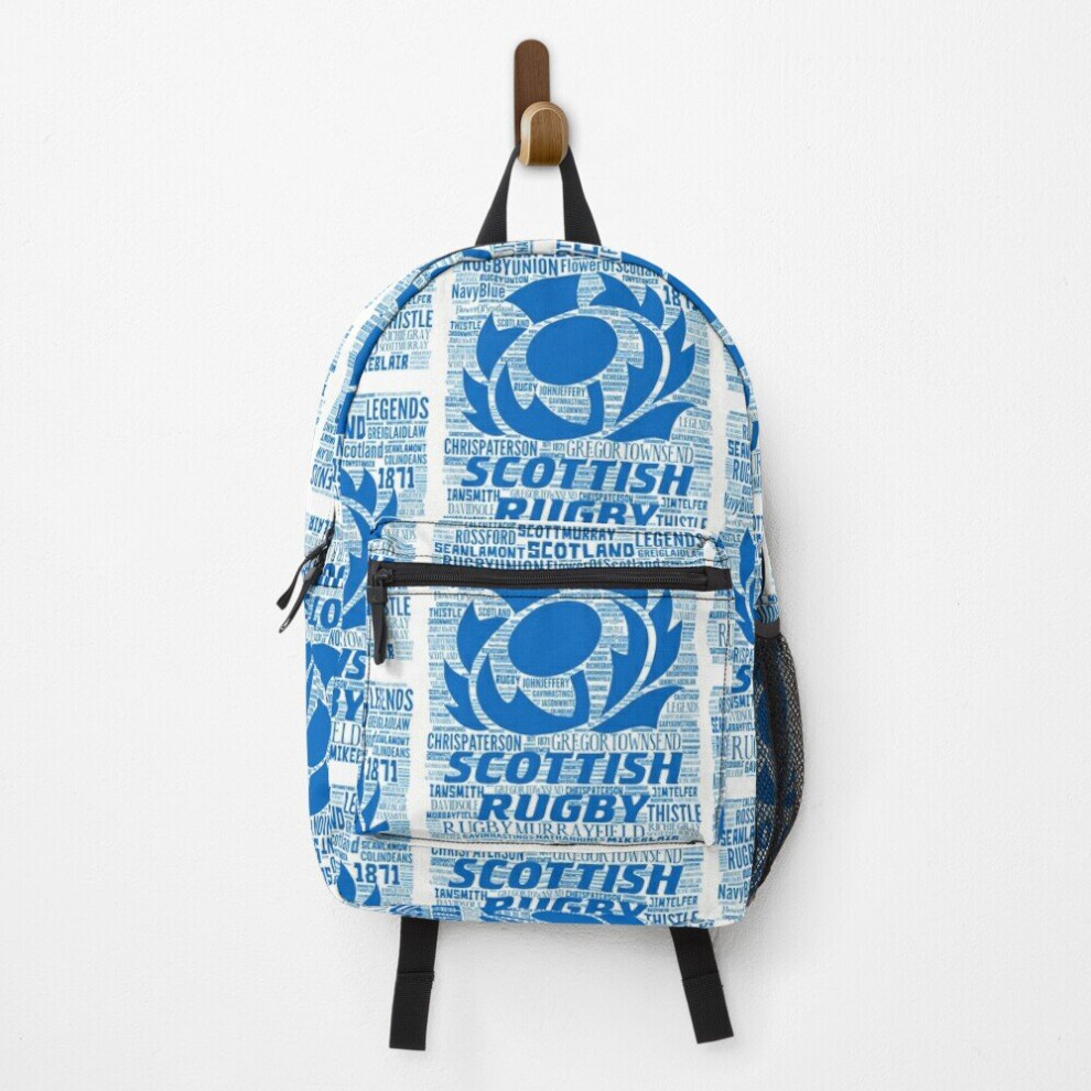 Famgem Backpack Sru - Scotland Rugby School Bag Travel 15"