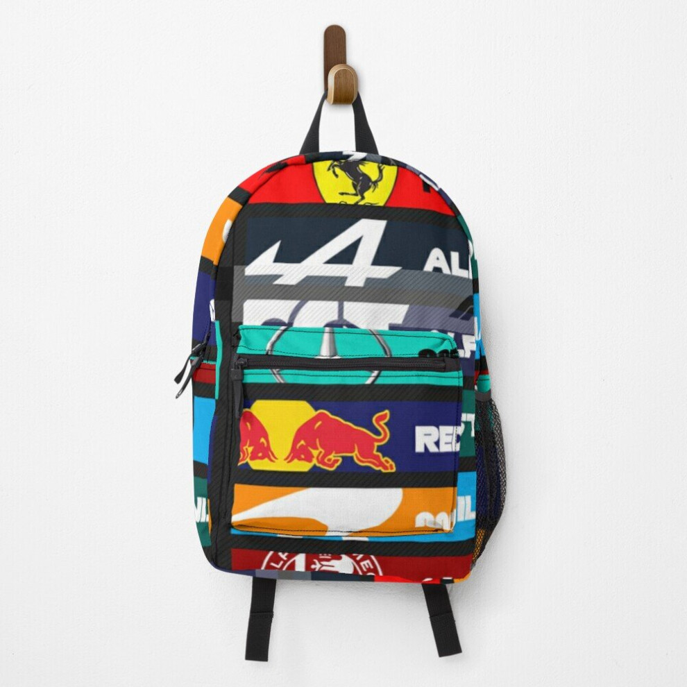 Famgem Backpack F1 Teams 2021 School Bag Travel 15"