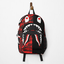Backpack bape shark School Bag Travel 15"