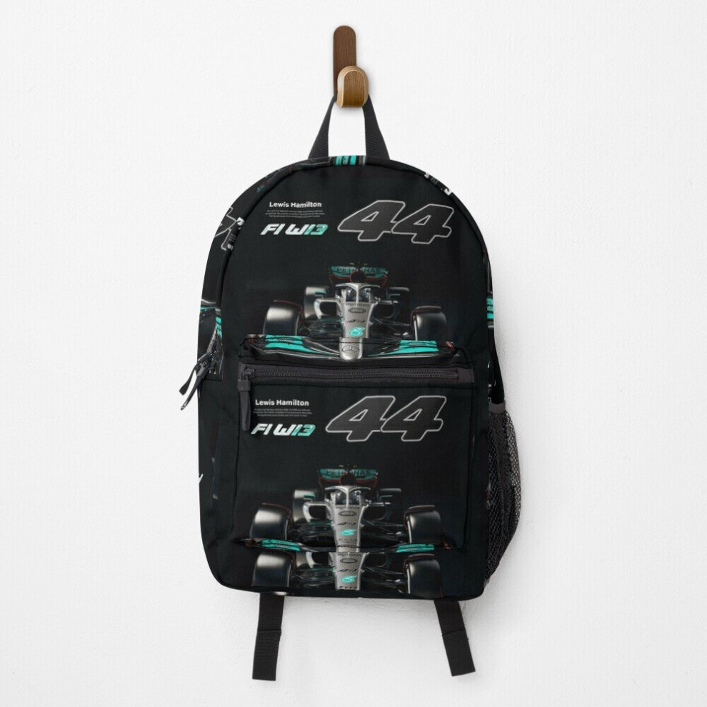 Famgem Lewis Hamilton 2022 Backpack - 15-Inch Laptop & Travel Bag, Durable Polyester, Unique Design