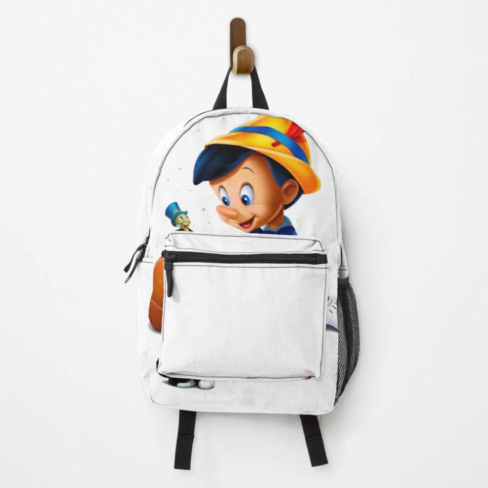 Backpack Pinocchio 2021 Geppetto Collodi stop motion Pinocchio Cricket Guillermo del Toro Pinocchio School Bag Travel 15 on OnBuy