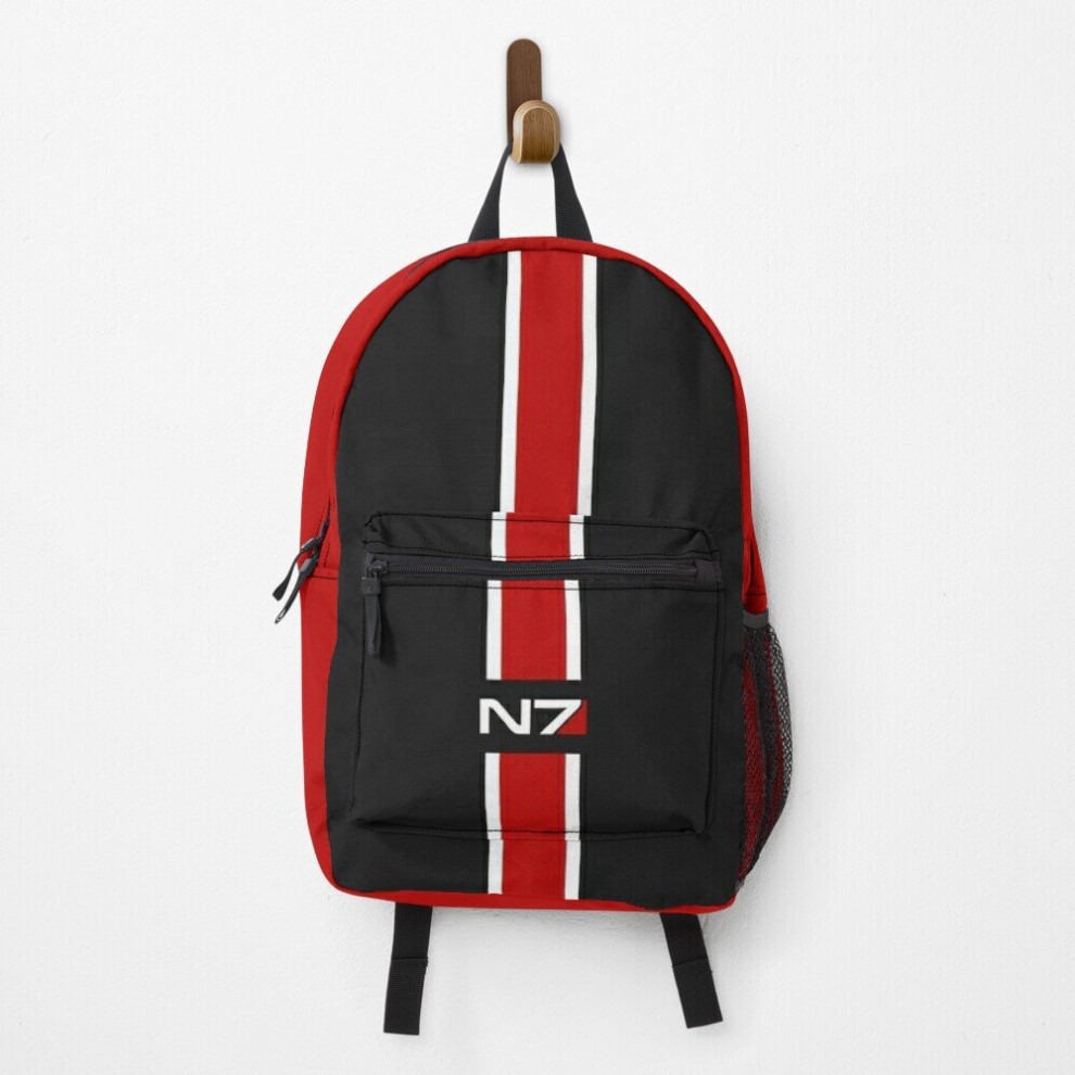 Famgem Backpack N7 Emblem, Mass Effect School Bag Travel 15"