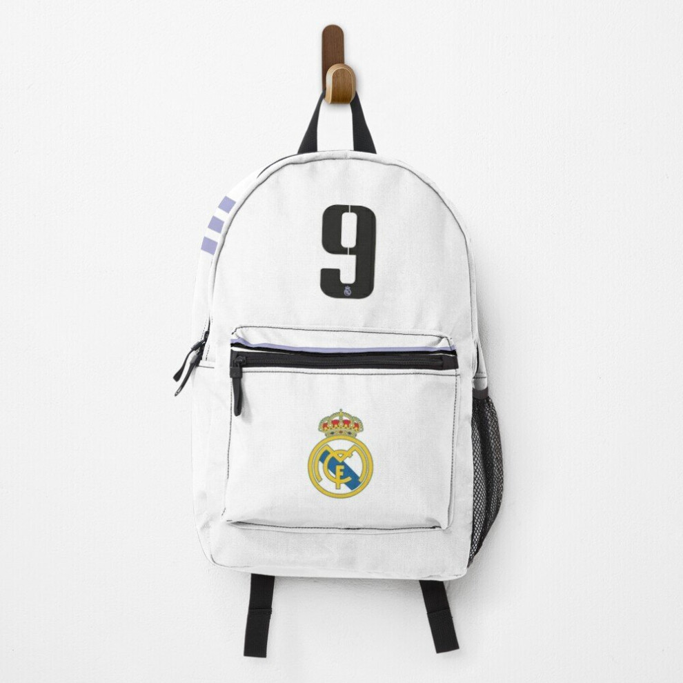 Backpack 9 - Benzema - Real Madrid - 22/23 School Bag Travel 15"