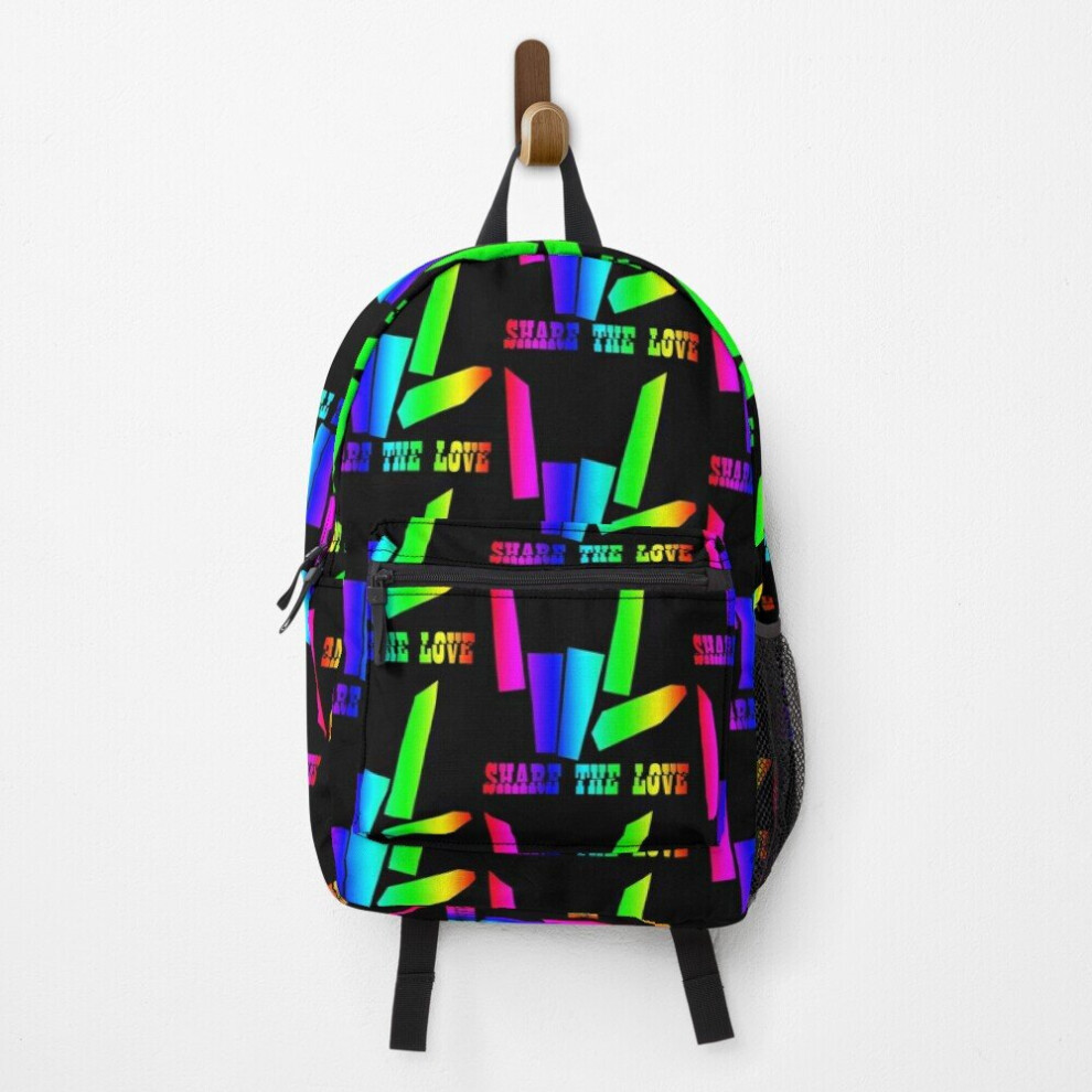 Backpack Share The Love School Bag Travel 15"