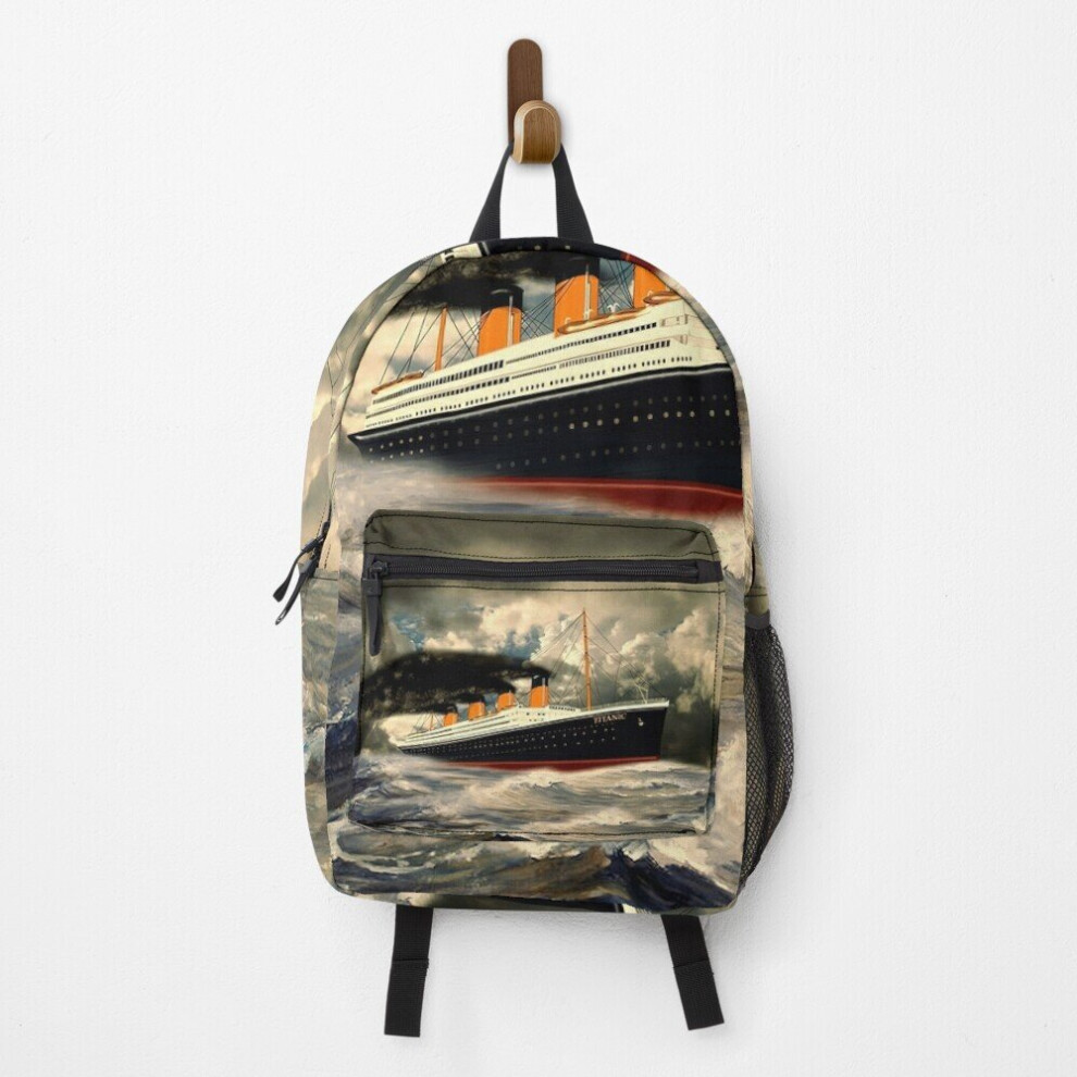 Famgem Backpack Rms Titanic The Legend 1912 School Bag Travel 15"