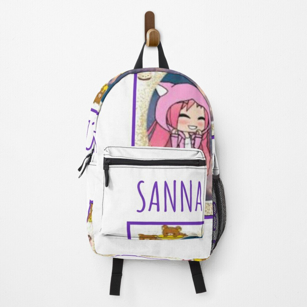 Backpack I am  Sanna Fan Club School Bag Travel 15"