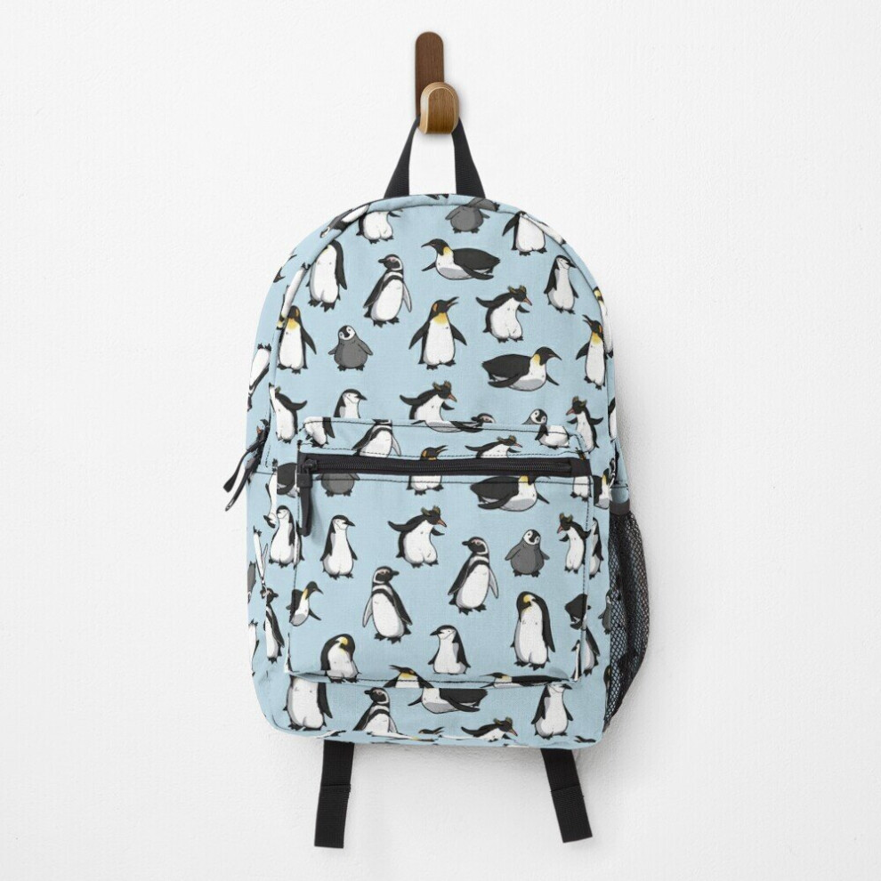 Famgem Backpack Cute Penguin Pattern School Bag Travel 15"