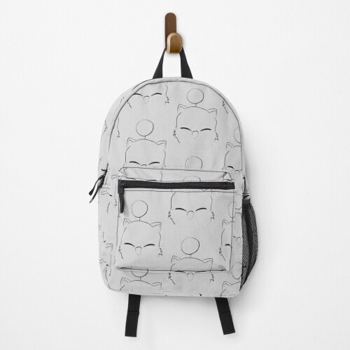 Backpack Moogle KUPO Final Fantasy School Bag Travel 15"
