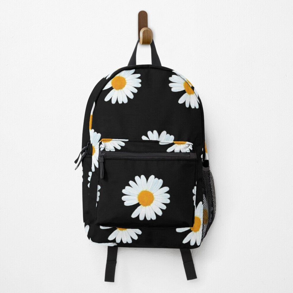 Famgem Backpack G-Dragon Peaceminusone Daisy Flower Pattern (Ania Mardrosyan) School Bag Travel 15"