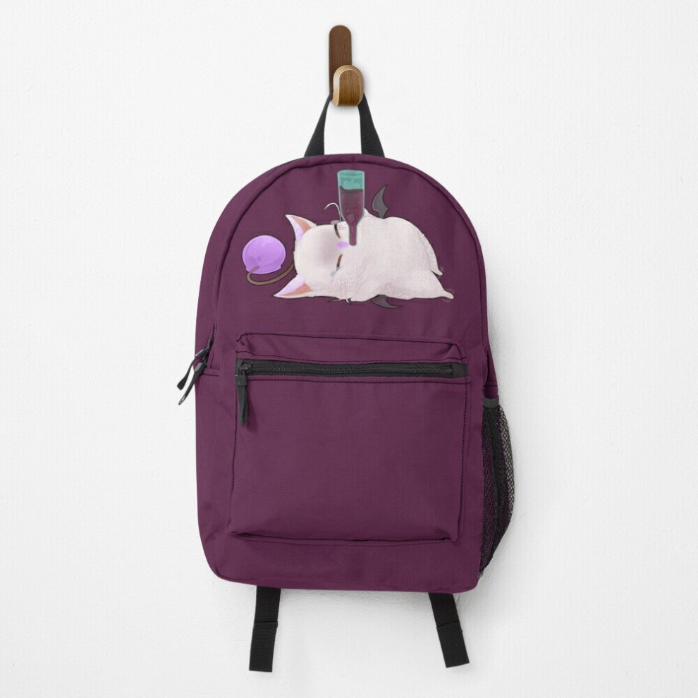 Famgem Backpack Final Fantasy 14 Moogle School Bag Travel 15"