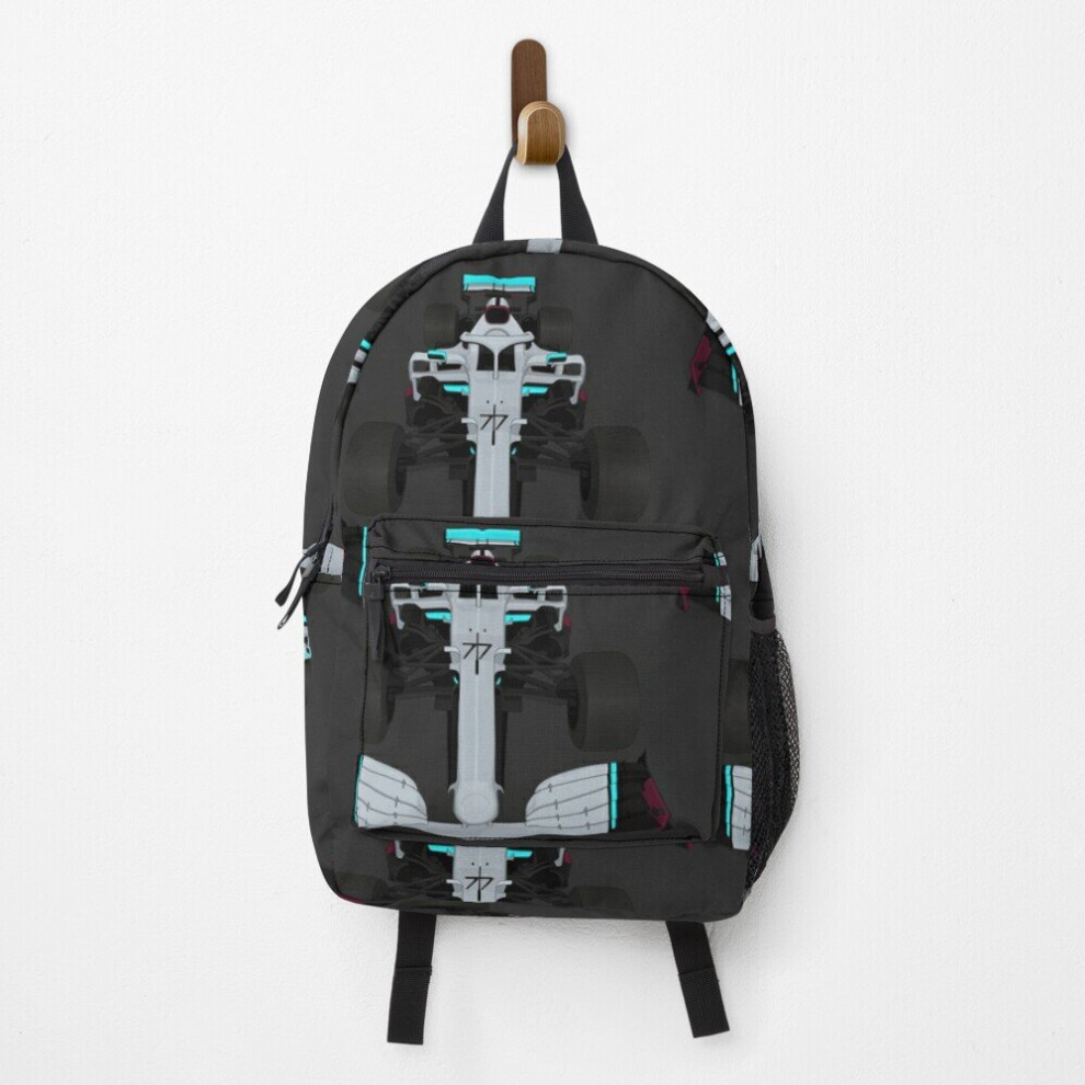 Famgem Backpack Mercedes F1 Car School Bag Travel 15"