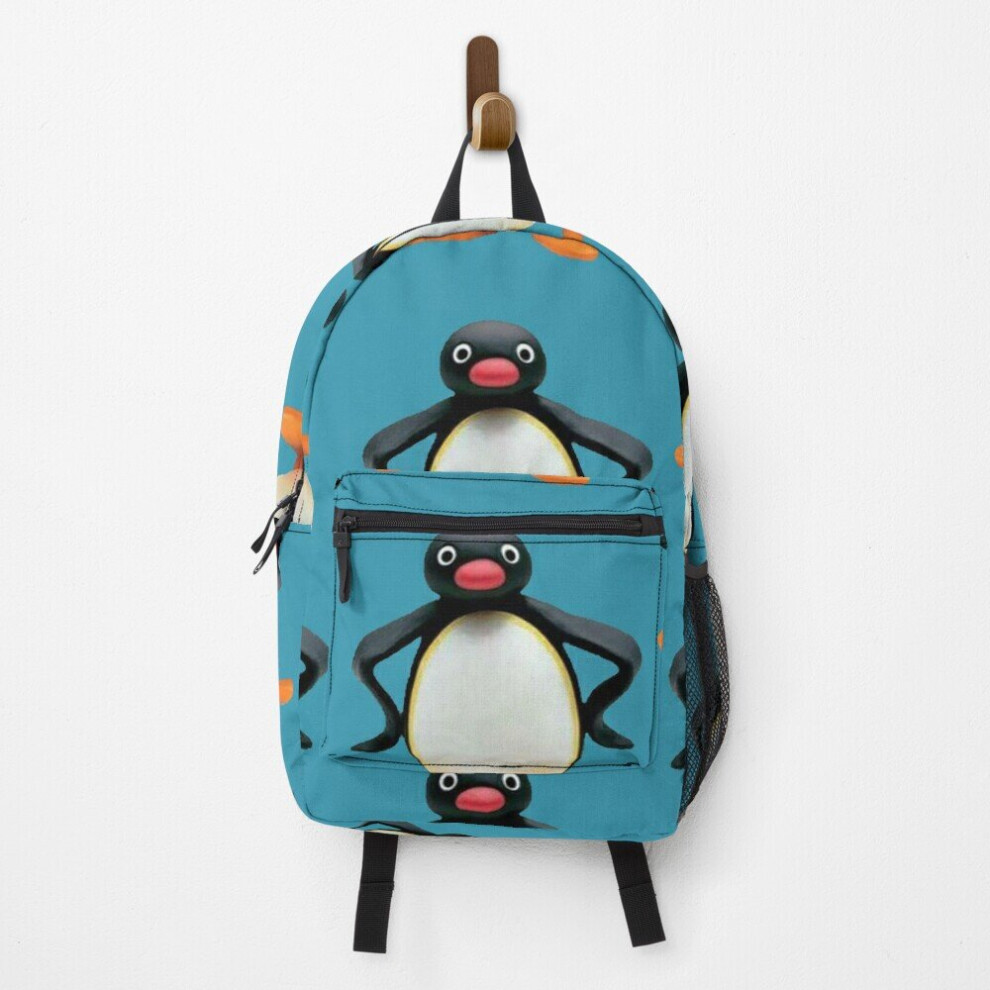 Famgem Backpack Angry Pingu New Official Merch School Bag Travel 15"
