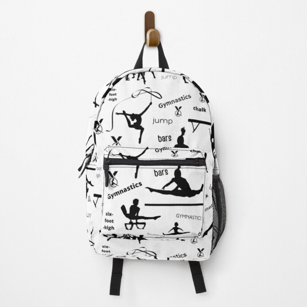 Backpack Gymnastics Print  School Bag Travel 15"