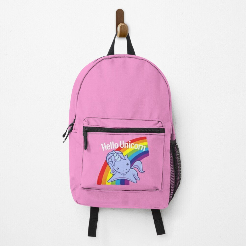 Backpack Hello Unicorn School Bag Travel 15"