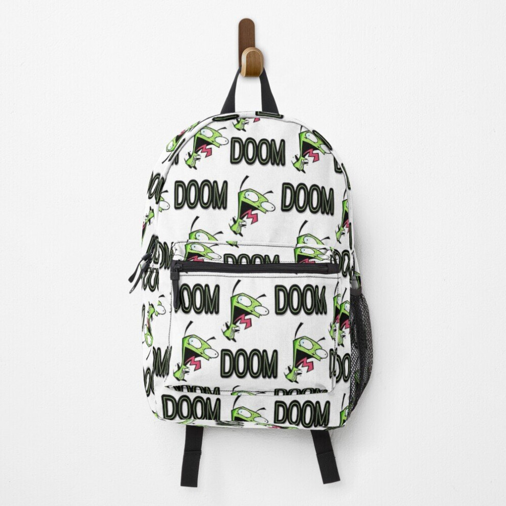 Backpack Invader Zim Gir DOOM School Bag Travel 15"