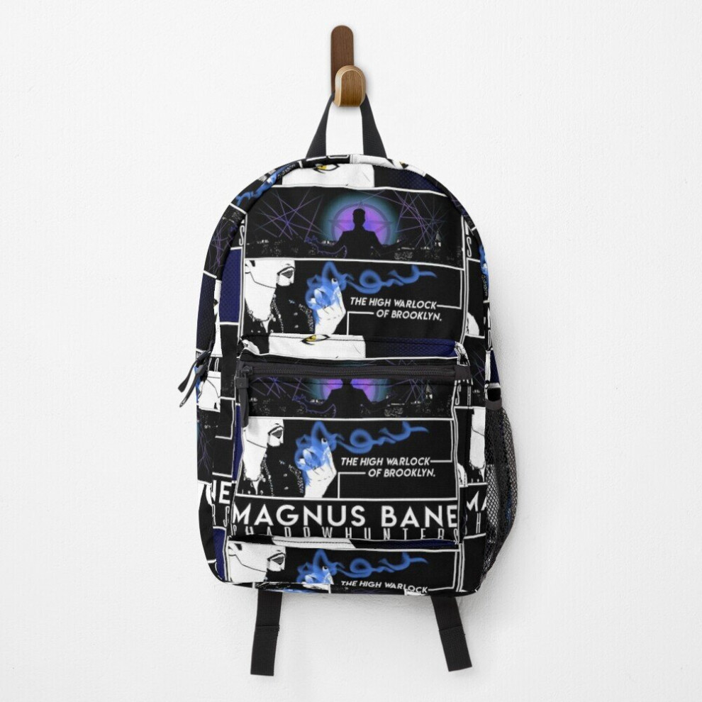 Famgem Unisex Backpack The High Warlock Of Brooklyn - Magnus Bane - Shadowhunters School Bag Travel 15"