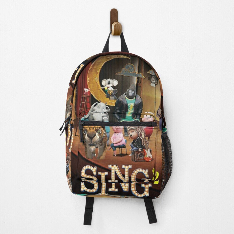 Backpack Sing 2 School Bag Travel 15"