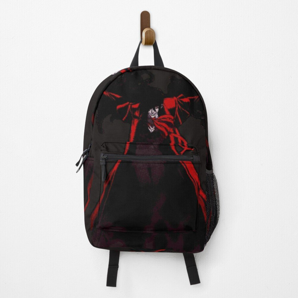 Backpack Alucard Pixel Art School Bag Travel 15
