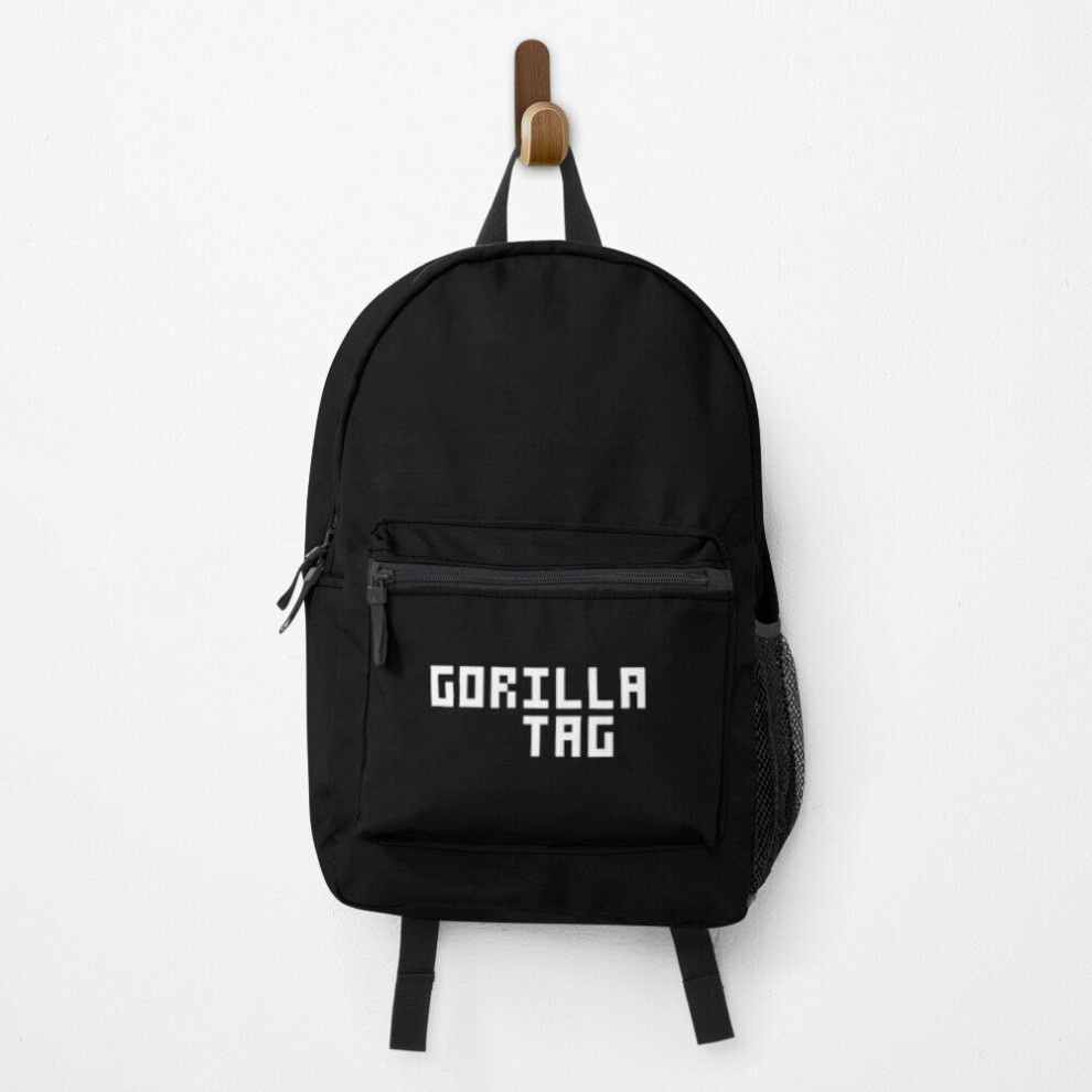 Famgem Backpack Gorilla Tag Logo School Bag Travel 15"