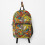 Backpack 70s psychedelic mushroom School Bag Travel 15" 1