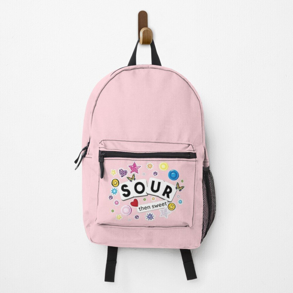 Backpack Olivia Rodrigo Sour stickers  School Bag Travel 15"