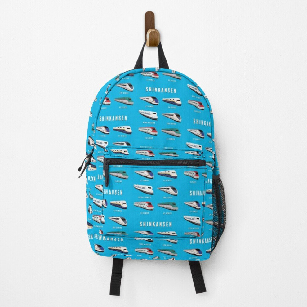 Famgem Backpack Japanese Shinkansen Bullet Trains School Bag Travel 15"