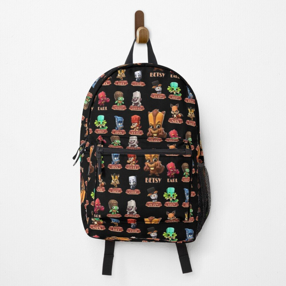 Famgem Backpack Zooba Battle Arena Royale Characters N 01 Zoo School Bag Travel 15"