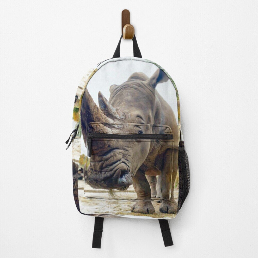 Backpack Rhino are also known as chubby unicorns School Bag Travel 15"