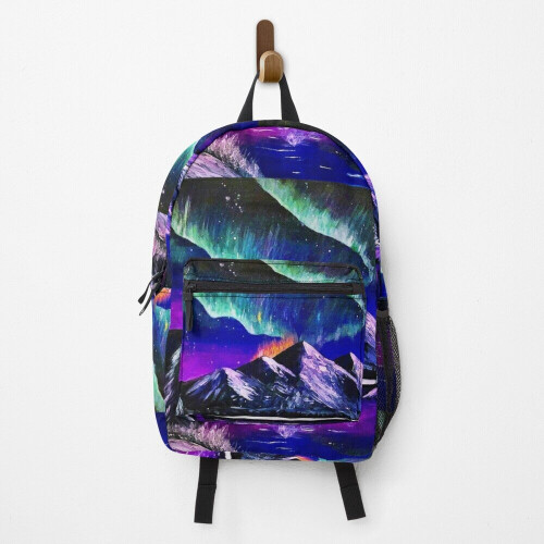 Backpack Aurora Borealis  School Bag Travel 15"