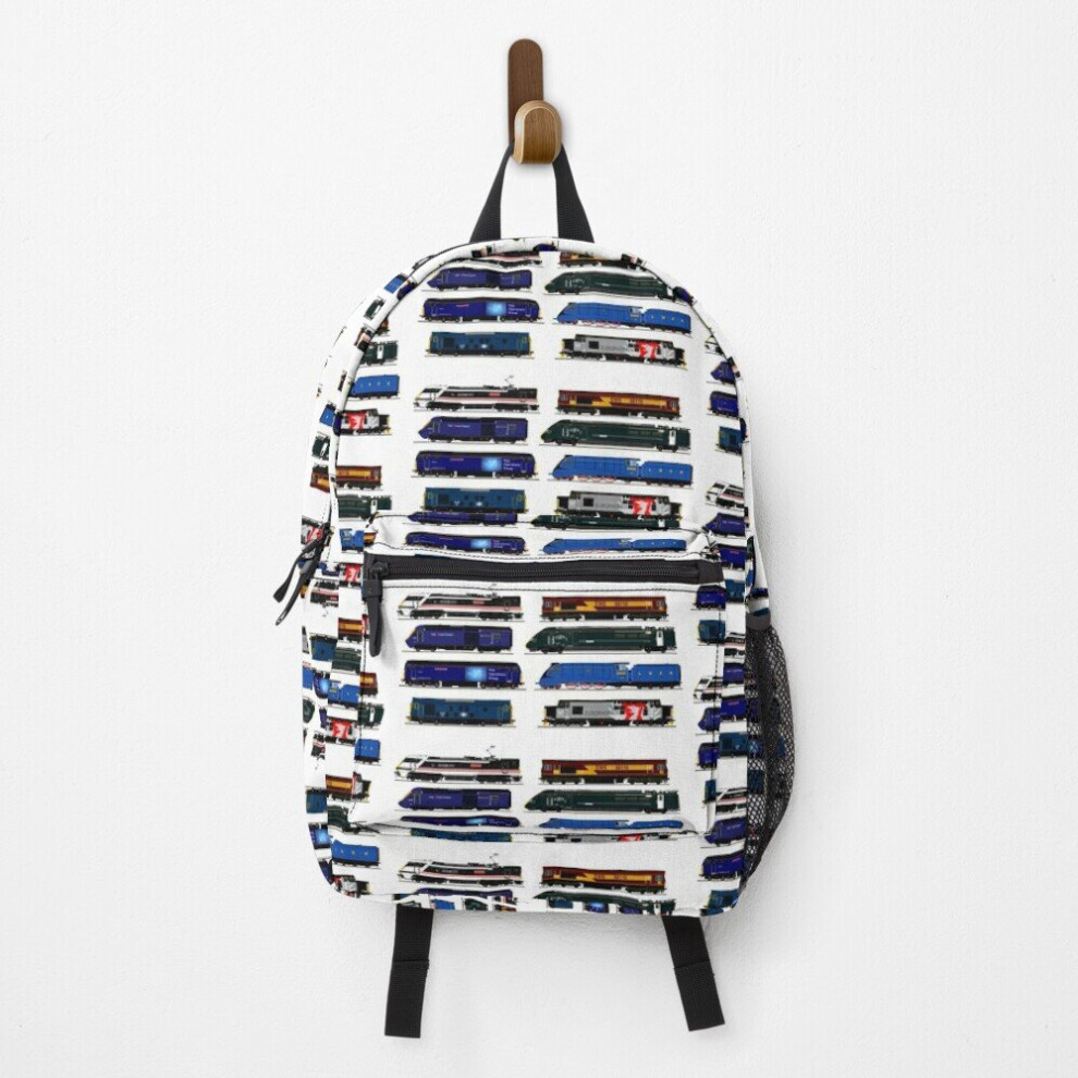 Famgem Backpack Legendary British Locomotives School Bag Travel 15"