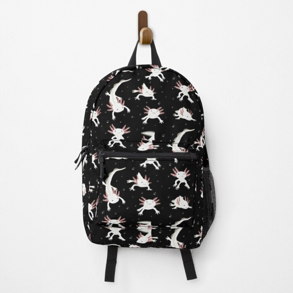 Famgem Backpack Axolotls School Bag Travel 15"