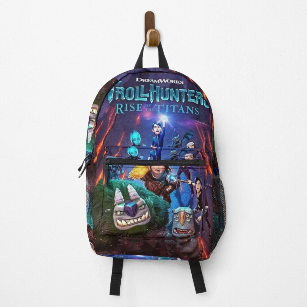 Backpack TROLLHUNTERS RISE OF THE TITANS School Bag Travel 15"