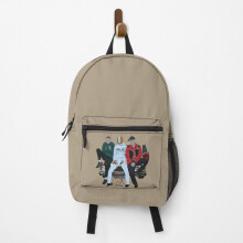 Backpack Minimal Kneecap School Bag Travel 15"