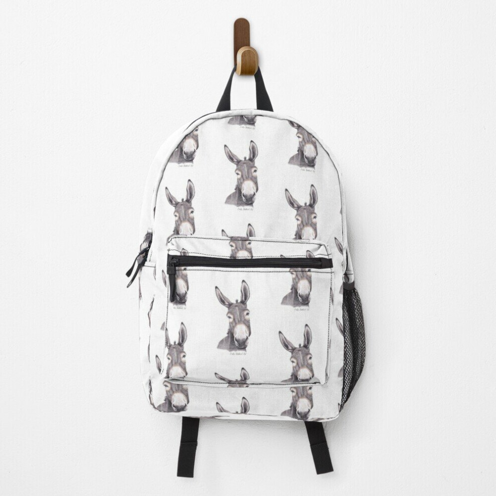 Backpack Colour Pencil Donkey Design School Bag Travel 15"