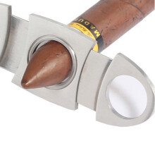 Cigar Cutter Brand New Stainless Steel Metal Classic Cigar Cutter Guillotine With Gift Box Christmas Cigar Scissors Gift