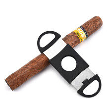 Cigar Cutters Brand Stainless Steel Portable Classic Cigar Cutter Cigar Scissors Gift V-Cut Clipper Scissor Black for Cut cigars