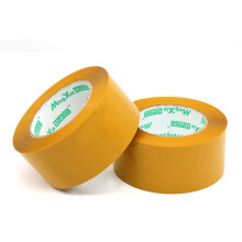 1Roll 4.8cm*150m Sealing Tape Transparent Yellow Express Box Packing Tape Self Adhesive Packaging Accessories Office Supplies