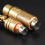 New Cigar Punch vintage bronze cigar cutter two size cigar drill hole function portable double head sharp blade Brass 5