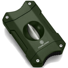 Luxury Cigar Cutter Holder Sharp Metal Blade Cigar Socissor 5 Colors Beautiful Cigar Cutter V Cut With Gift Box