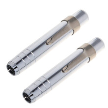 New 2 PCS Silver Aluminum alloy Chalk Keeper Holder