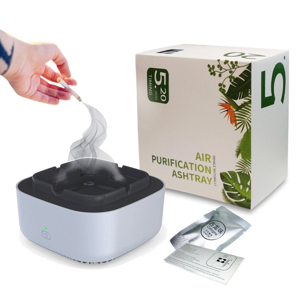 Wejoy Multipurpose Ashtray With Air Purifier Function For Filtering Second-Hand Smoke From Cigarettes Remove Odor Smoking Accessories