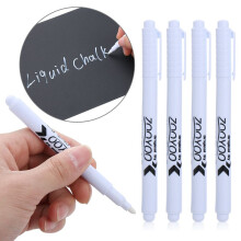 1 PC White Liquid Chalk Pen Chalkboard Markers Writing Pens for Wall Sticker Glass Kitchen Jar Removable En-friendly Mark Pen
