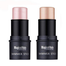 2 COLORS Highlighter Makeup Glitter Contouring Bronzer For Face Shimmer Powder Creamy Texture Illuminator Stick Women Cosmetics