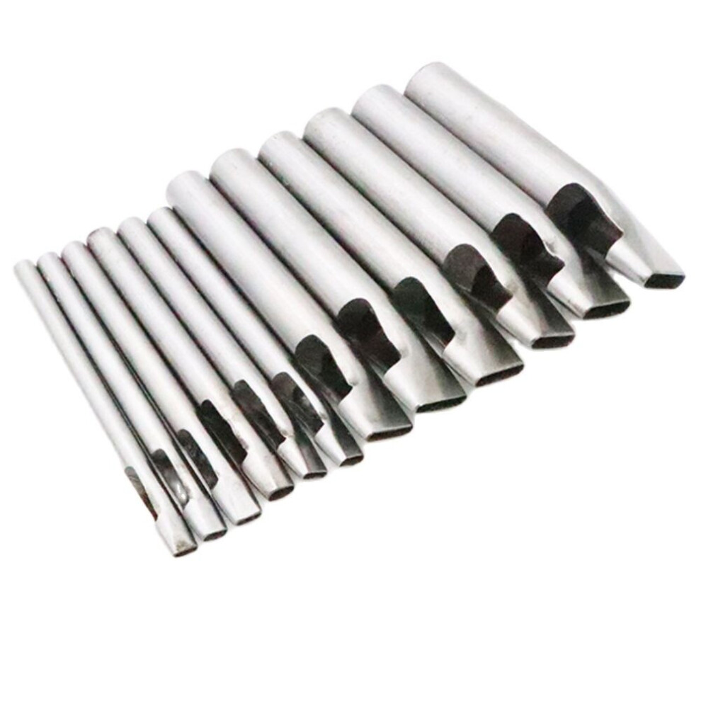 Hole Puncher Leather Hole Punch Round Steel Leather Craft Hollow Hole Punch Gaskets Plastic Rubber Tools 5063131972290
