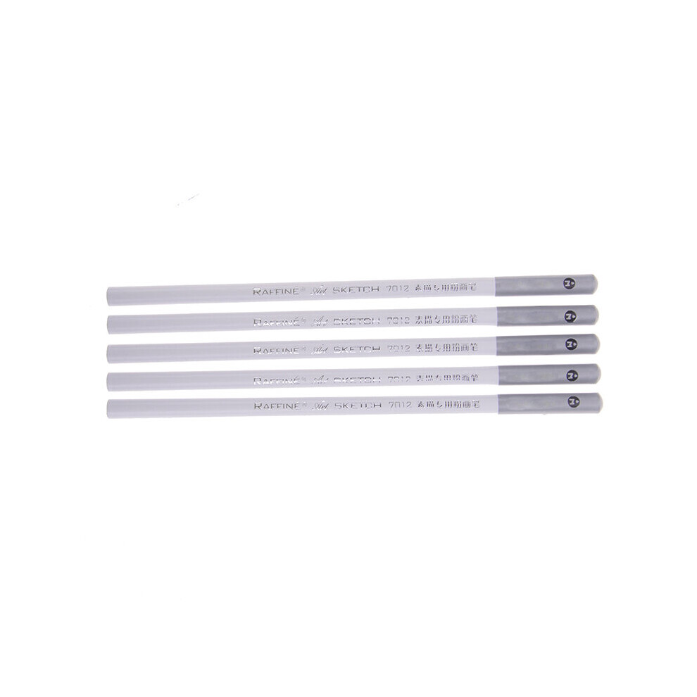 2pcs/set White Pastel Charcoal Drawing Sketch Pencil Set For Drawing Stationery Diary Decor Art Artist Craft-image-OPC-PBMMSHY-NEW