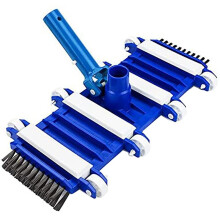 Weighted Flexible Pool Vacuum Head Pool Vacuum Head With Side Brushes Great For Cleaning Debris From Pool Floors