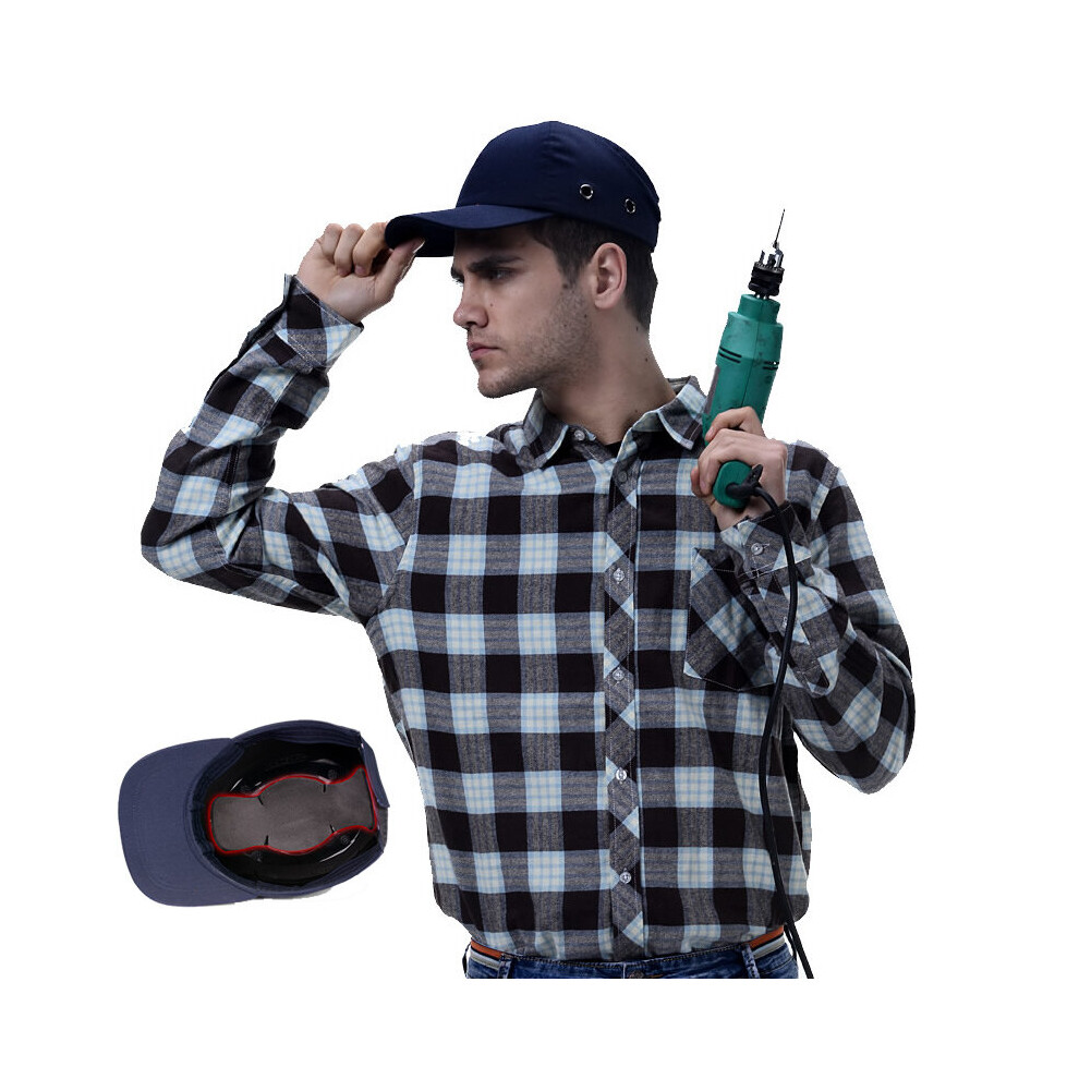 New Work Safety Bump Cap Helmet Baseball Hat Style Protective Safety Hard Hat For Work Site Wear Head Protection