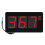 LED Digital Sauna Thermometer Wall-mounted C/F Switch Alarm Function Swimming Pool  Thermometer With Waterproof Probe 1