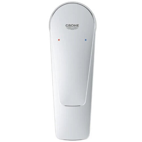 Grohe GROHE BauEdge Single Lever Mono Basin Mixer Tap Smooth Body Ecojoy 23330001 1